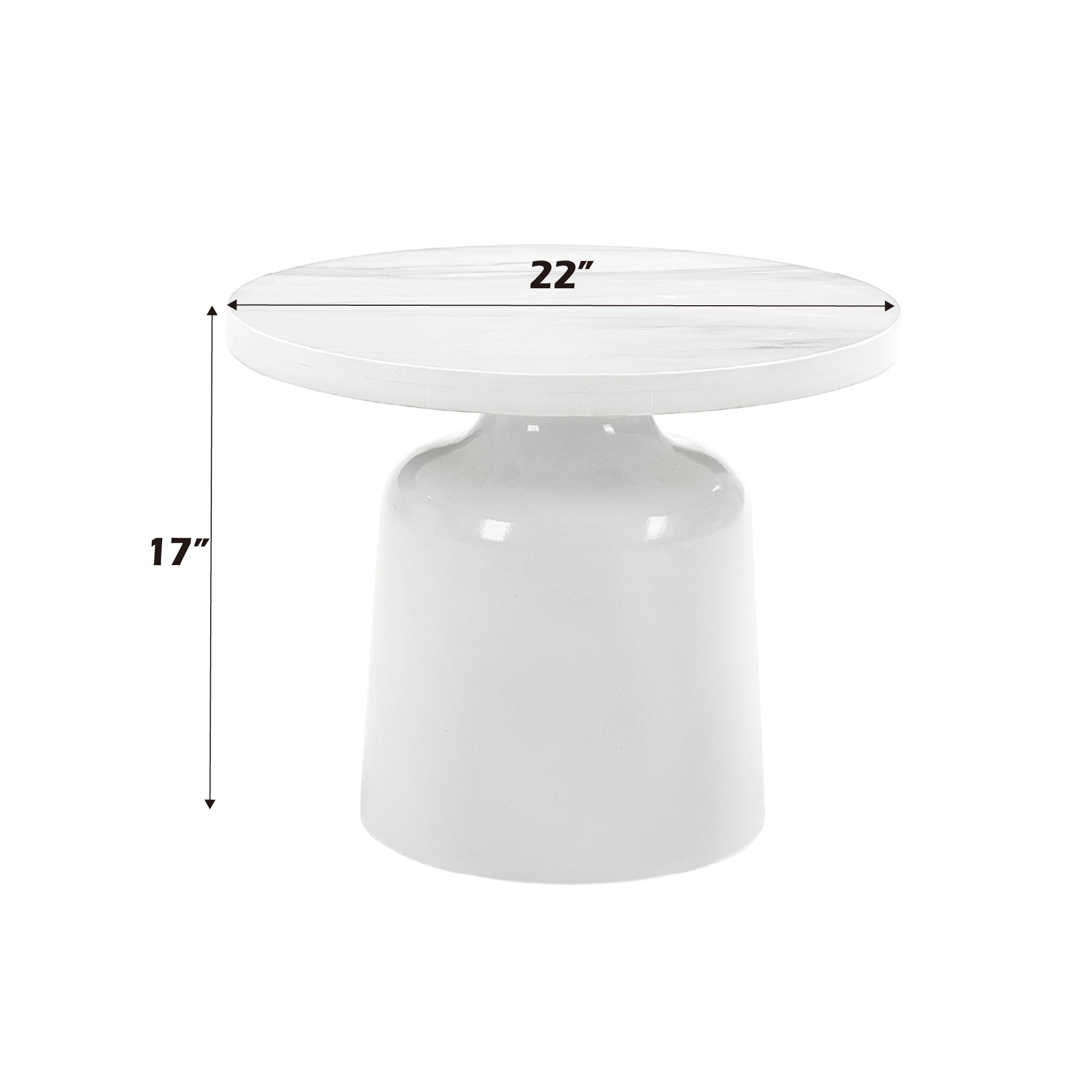 Zaid Engineering Marble End Table
