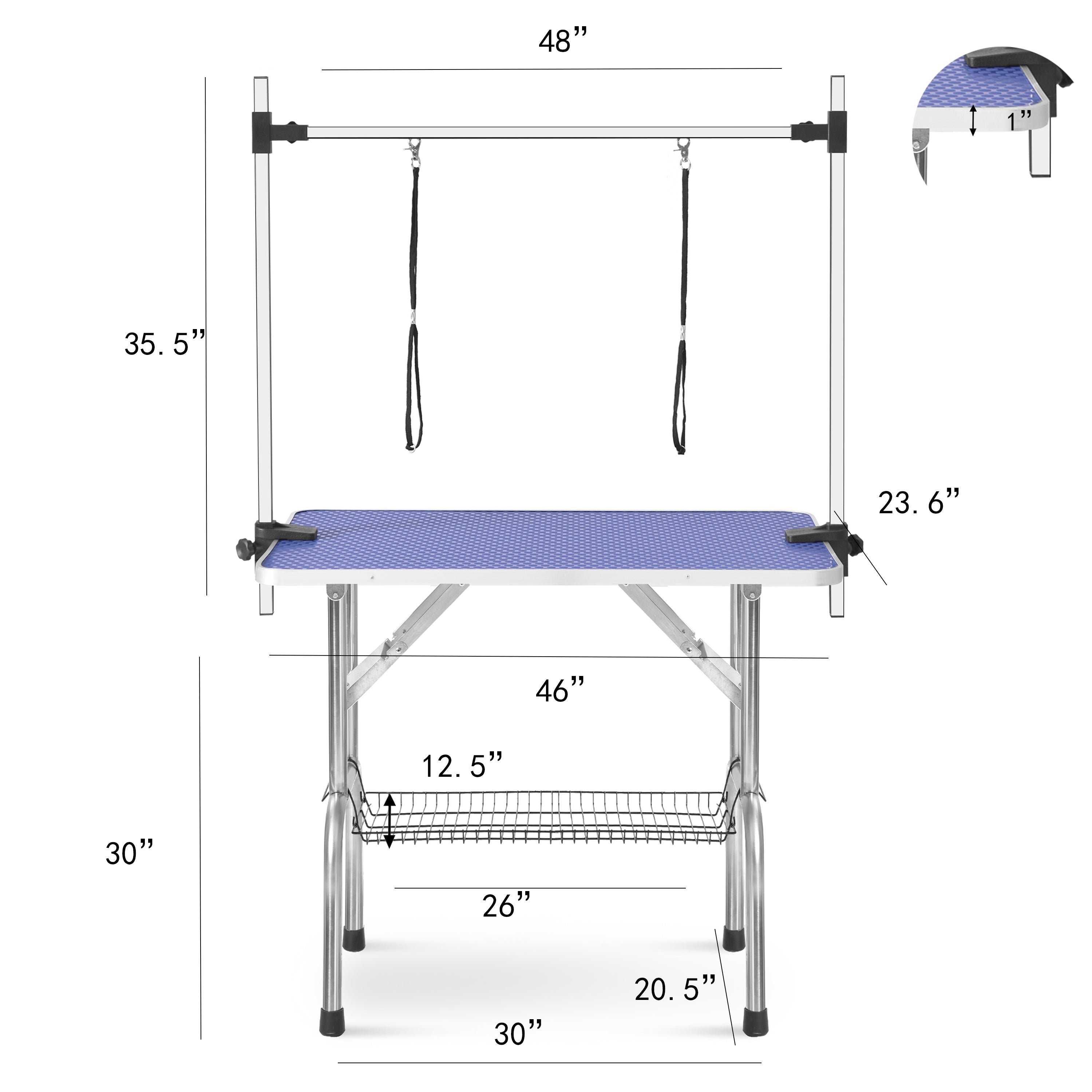 Large Size 46" Grooming Table for Pet Dog and Cat