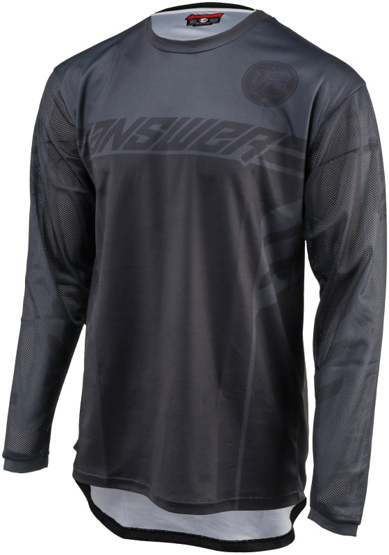 Answer 24 Arkon Nitrus Jersey Black/Grey - Medium 442488