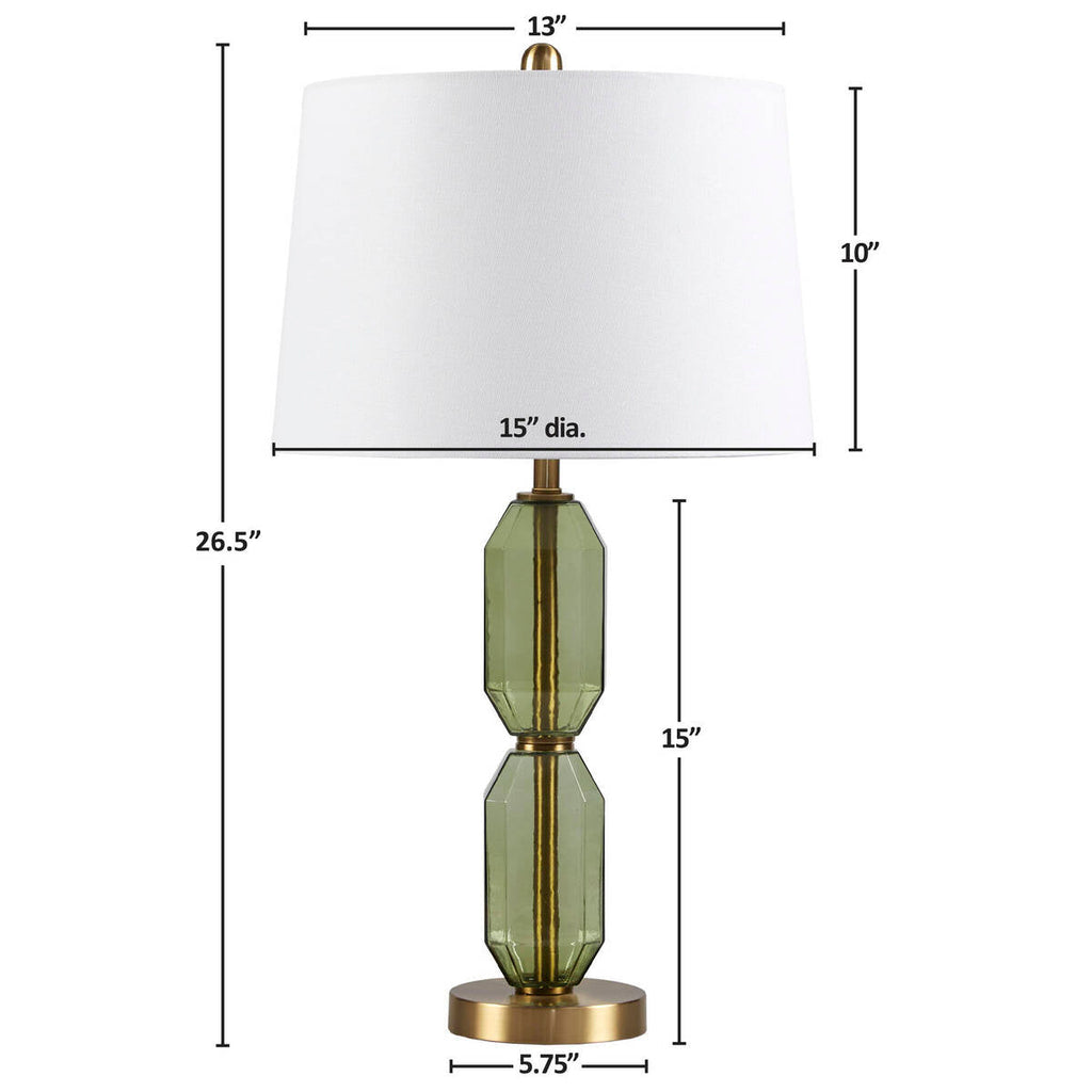 Faceted Glass Lighting Lamp