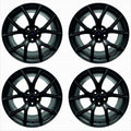 Ford Racing 15-20 Mustang19x9.5in & 19x10in Wheel Kit w/TPMS - Matte Black M-1007K-DC19MB
