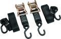 BikeMaster 2x84in Ratchet Tiedown Pair - Black 100576