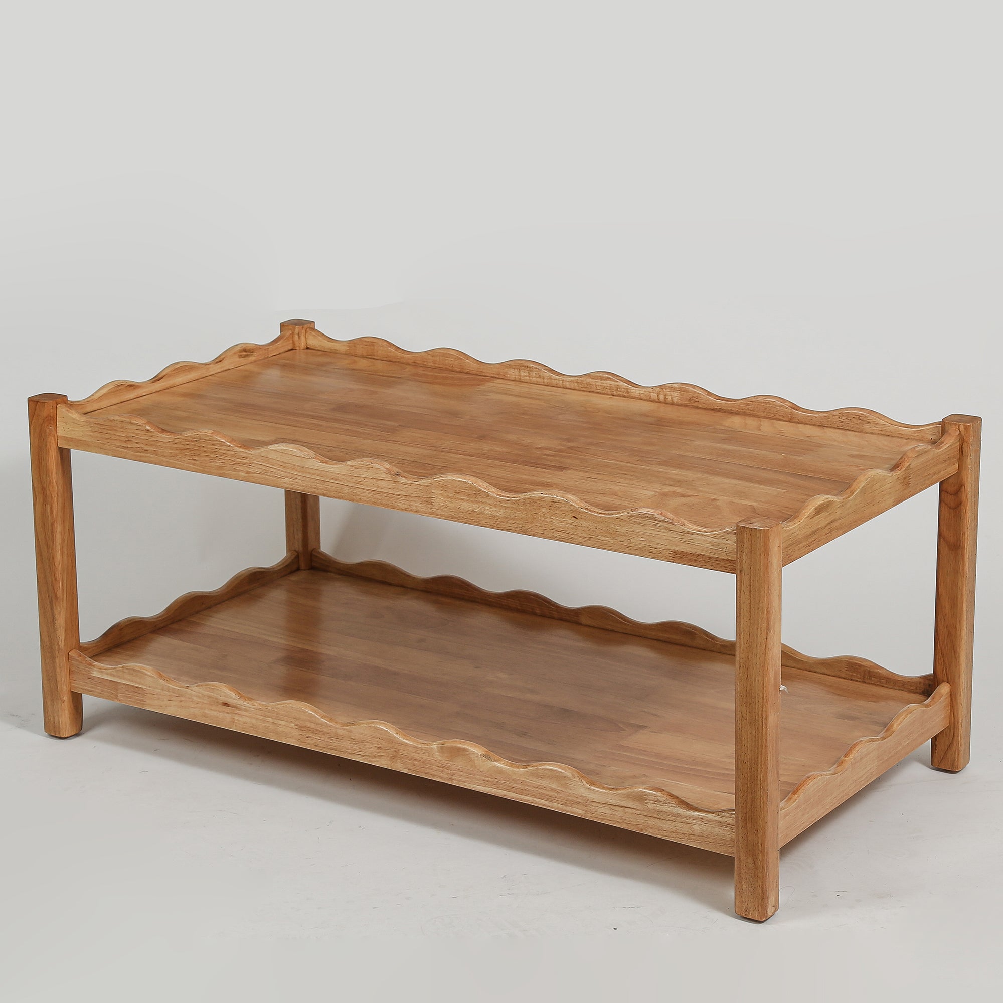 Modern 2 Tier Coffee Table for Living Room
