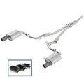 Ford Racing 18+ Mustang 2.3L EcoBoost Cat-Back Sport Exhaust System w/Carbon Fiber Tips M-5200-M4SFA