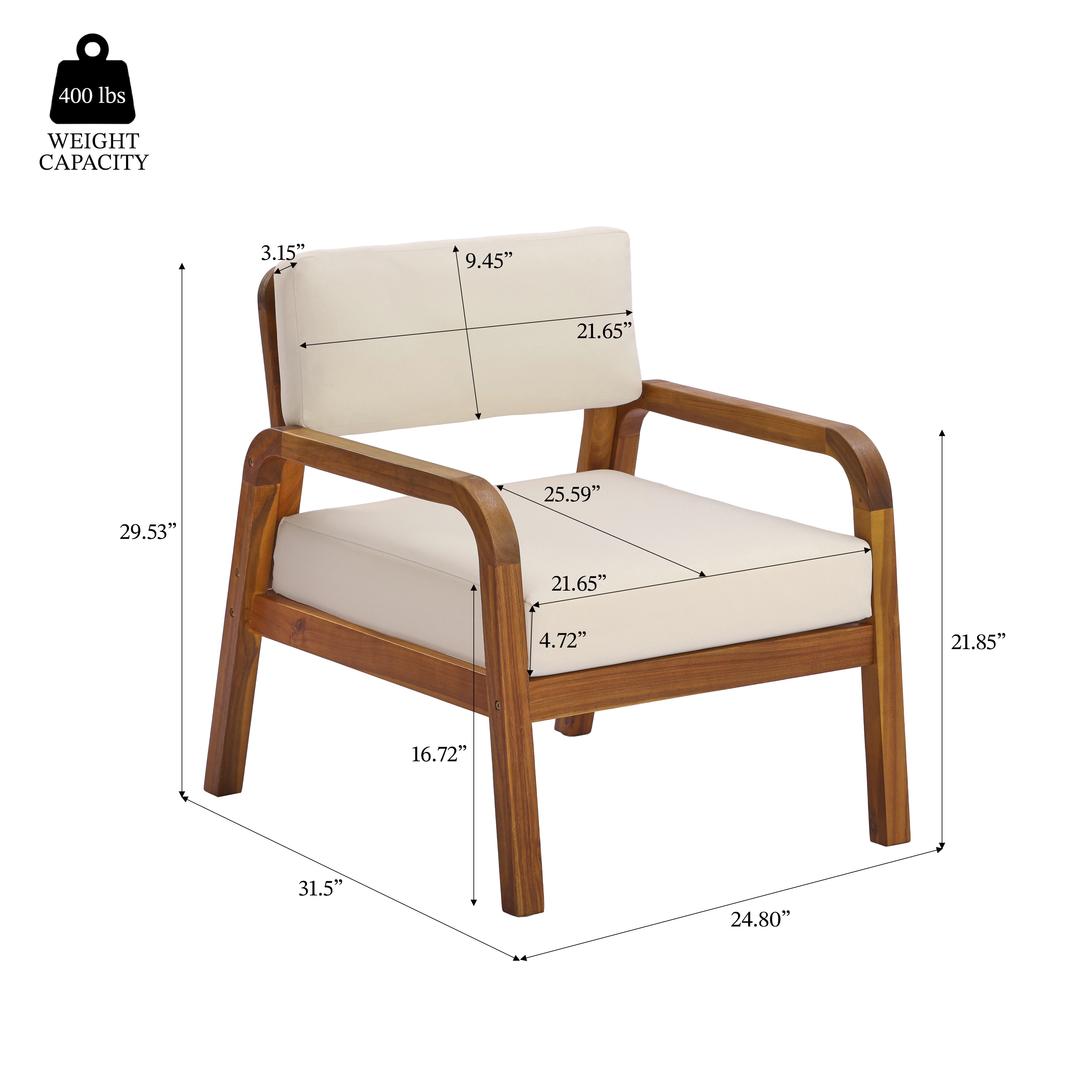 4-Piece Outdoor Sofa Set with Cushions Outdoor Loveseat & Coffee Table Set