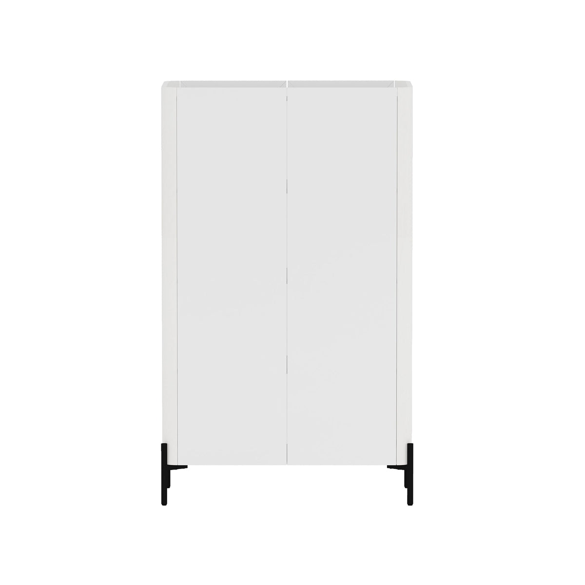Abbey 32" Tempered Glass Bookcase Cabinet