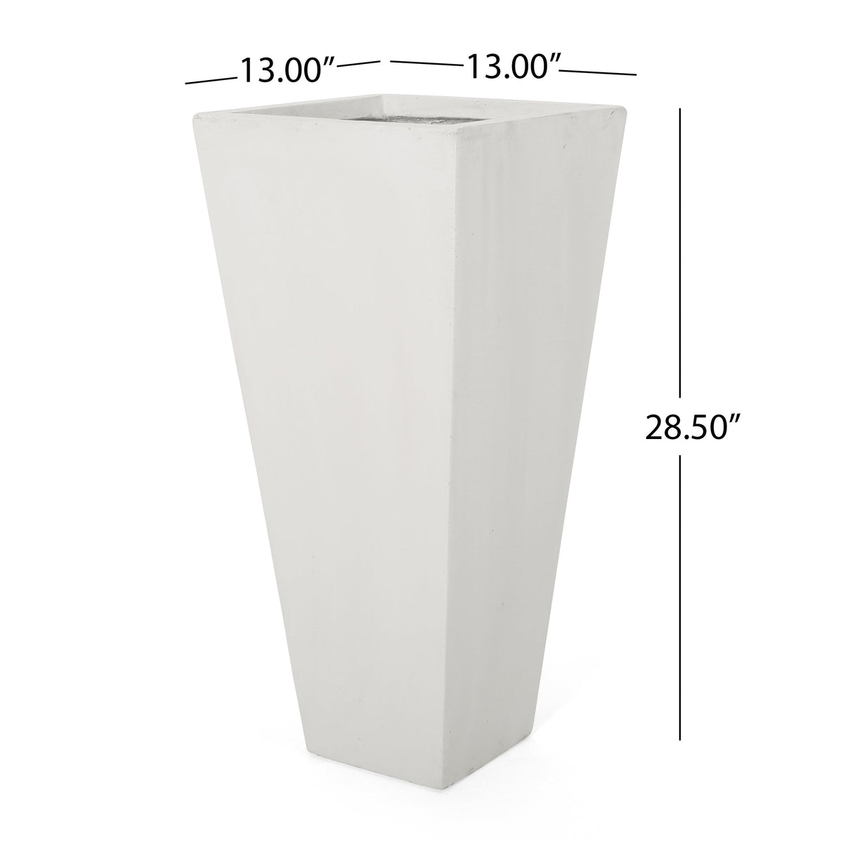 Outdoor Modern MGO Cast Stone Planter