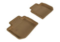 3D MAXpider 2012-2019 Subaru Impreza/XV Crosstrek/WRX/Sti Kagu 2nd Row Floormats - Tan L1SB00821502