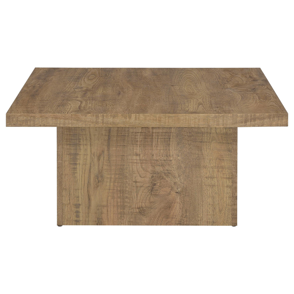 Exeter Mango Square 2-Piece Coffee Table Set