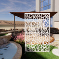 Metal Privacy Screens W3.8Ft X H6Ft