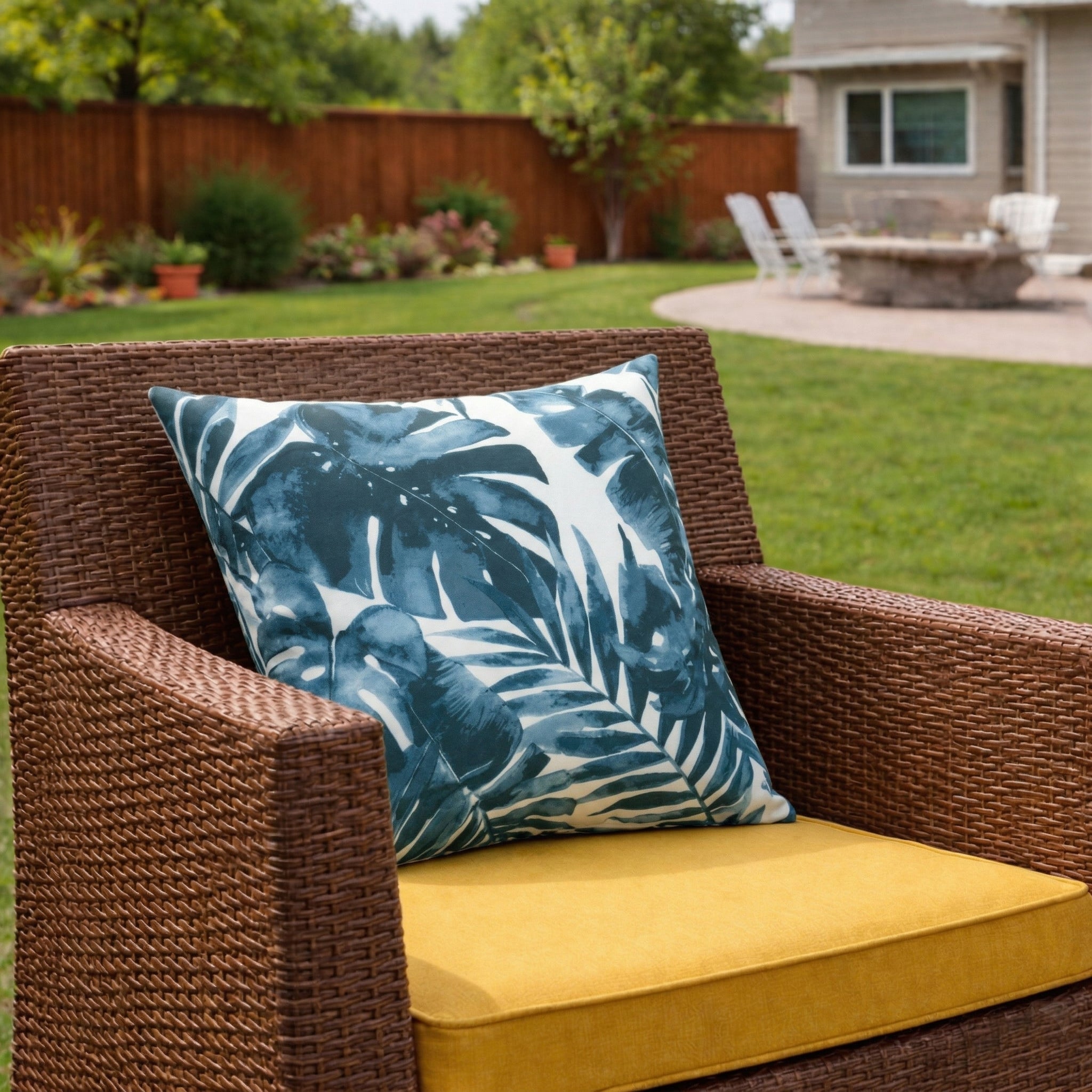 2 Pack Outdoor Throw Pillows