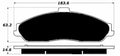 Porterfield Brake Pads for 2007 CADILLAC XLR