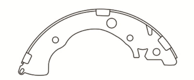 Porterfield Brake Shoes for 2009 HONDA CIVIC Sedan LX