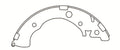 Porterfield Brake Shoes for 2008 HONDA CIVIC Sedan LX