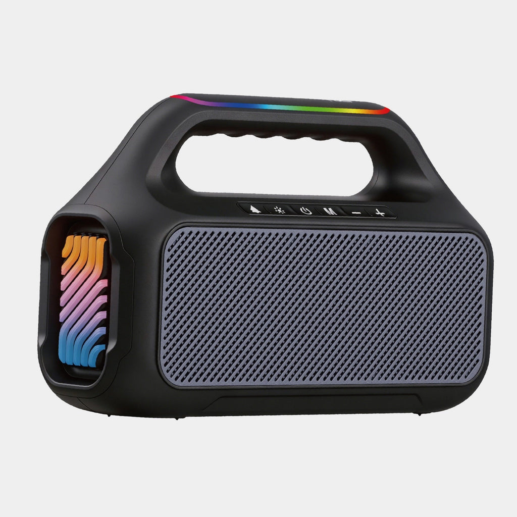 KP-865 Best-selling Wireless Bluetooth Speaker Portable Handle RGB Lighting High-quality Sound High Power In-stock Ideal For Outdoor Gatherings
