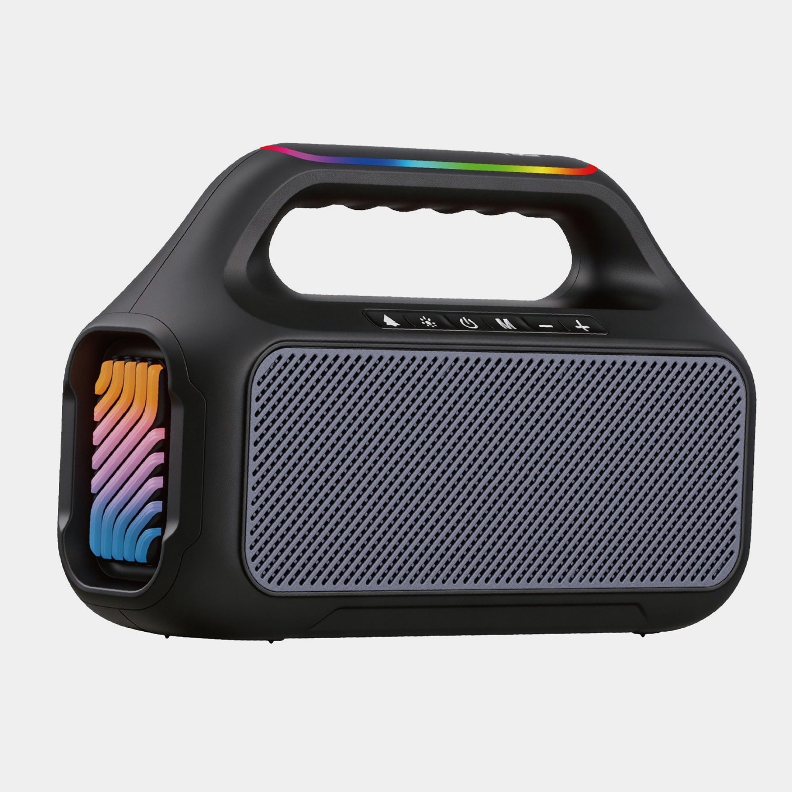 KP-865 Best-selling Wireless Bluetooth Speaker Portable Handle RGB Lighting High-quality Sound High Power In-stock Ideal For Outdoor Gatherings