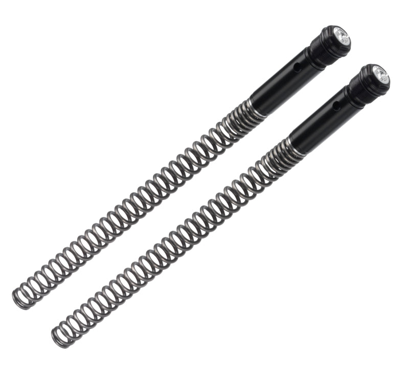 Bitubo Suspension Bitubo KB1 Springs And Caps Kit Adjustable: Spring Preload, w/o  Oil, Blk Ring, Lowering To -10mm HD001KB12WO