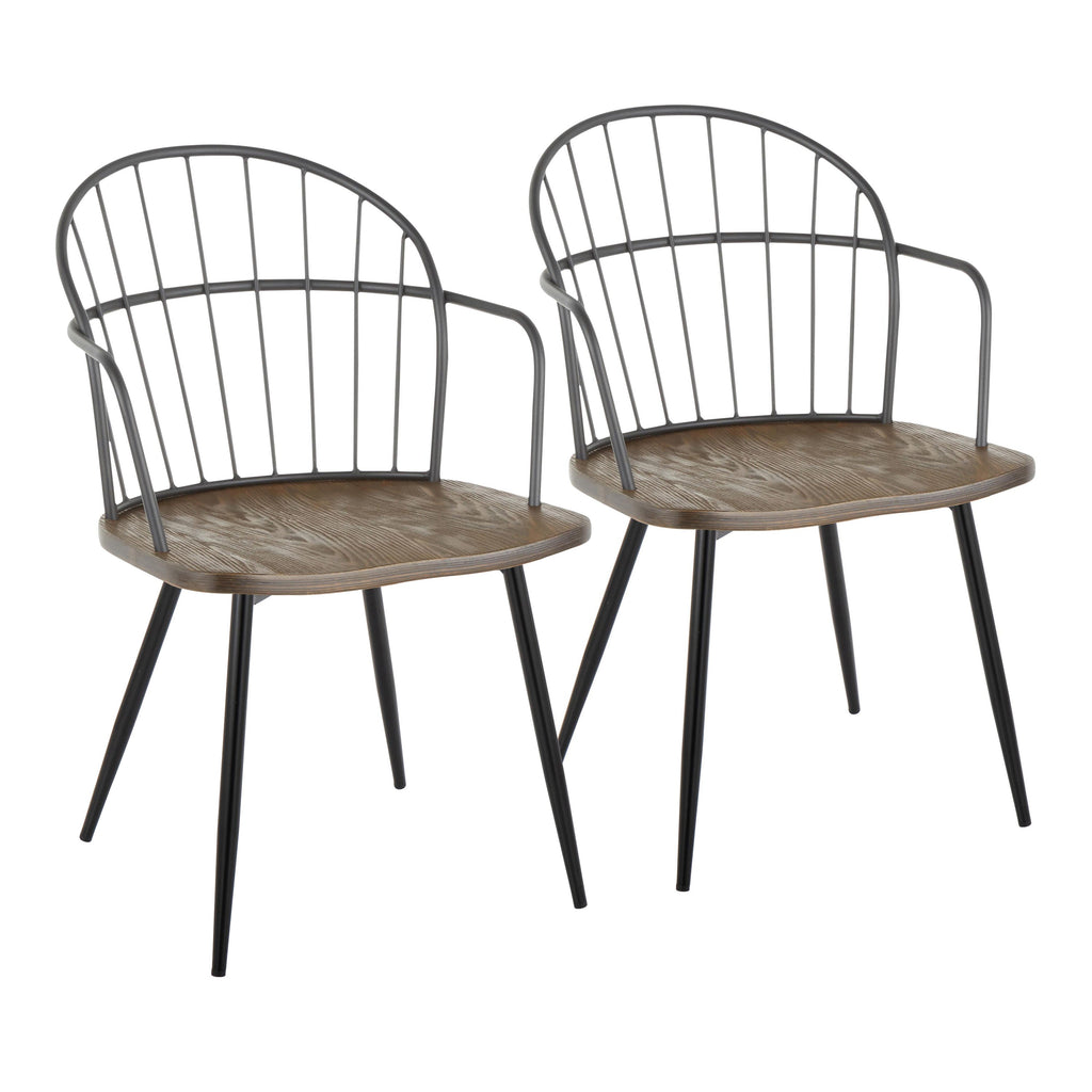 Arm Chair in Dark Walnut