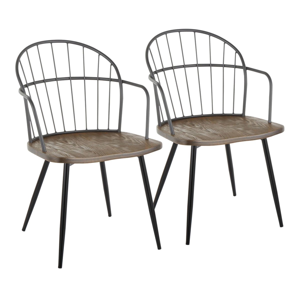 Arm Chair in Dark Walnut