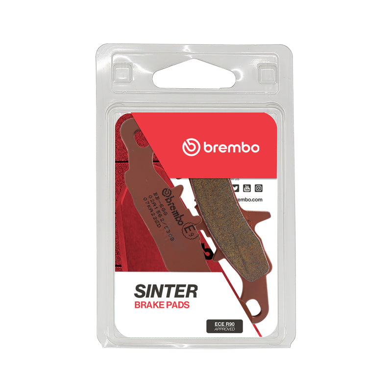 Brembo OE 00-02 Kawasaki KL Super Sherpa 250cc Sinter Brake Pad - Front 07KA22SD