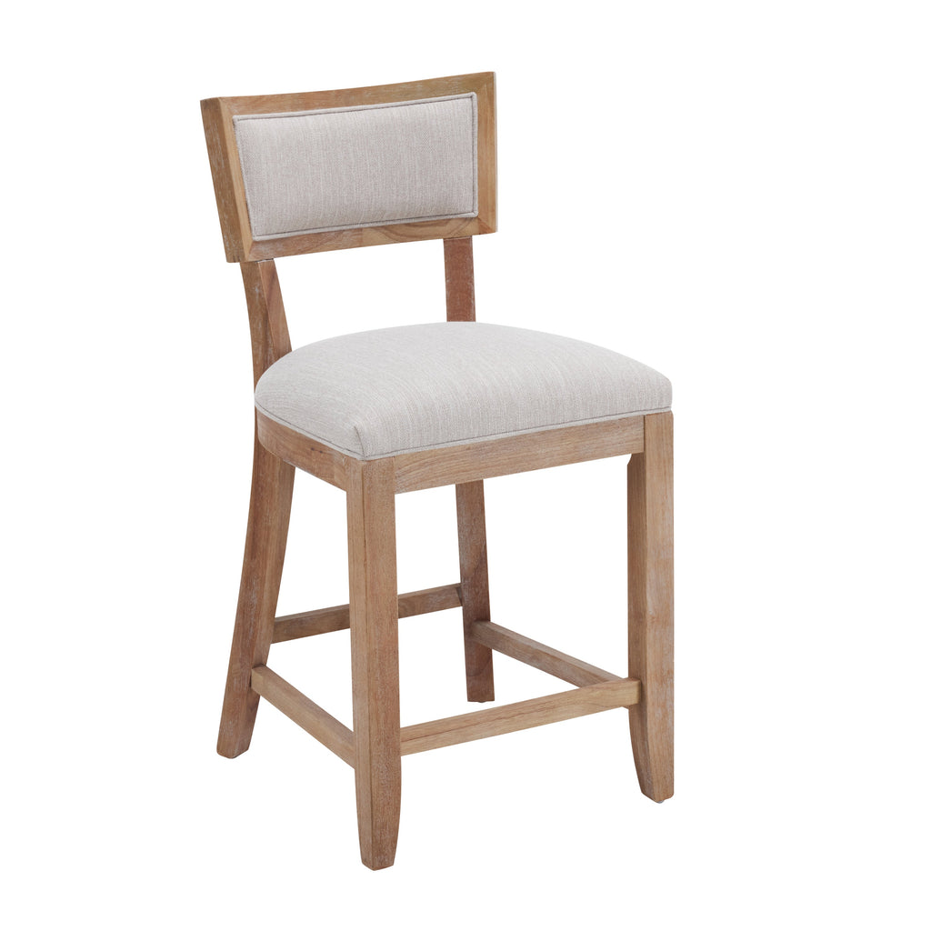 Upholstered Counter Height Bar Stools Set of 2