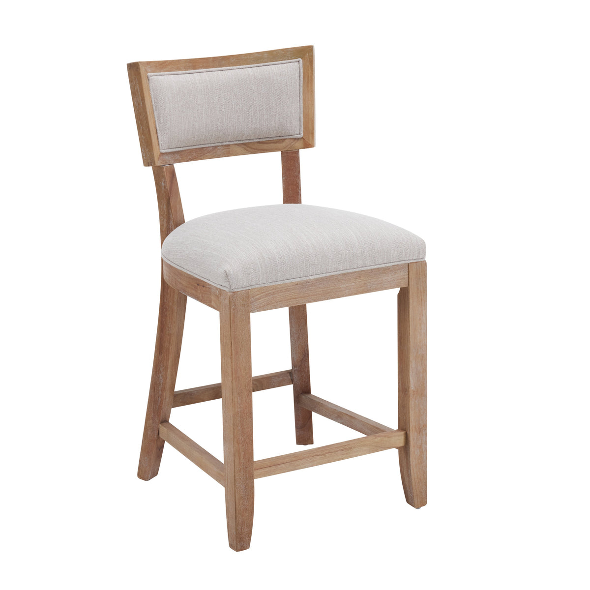 Upholstered Counter Height Bar Stools Set of 2