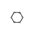Cometic Gasket Cometic Chevrolet Gen-1 Small Block V8 .032in AFM Water Pump Backing Plate Gasket C15011-032
