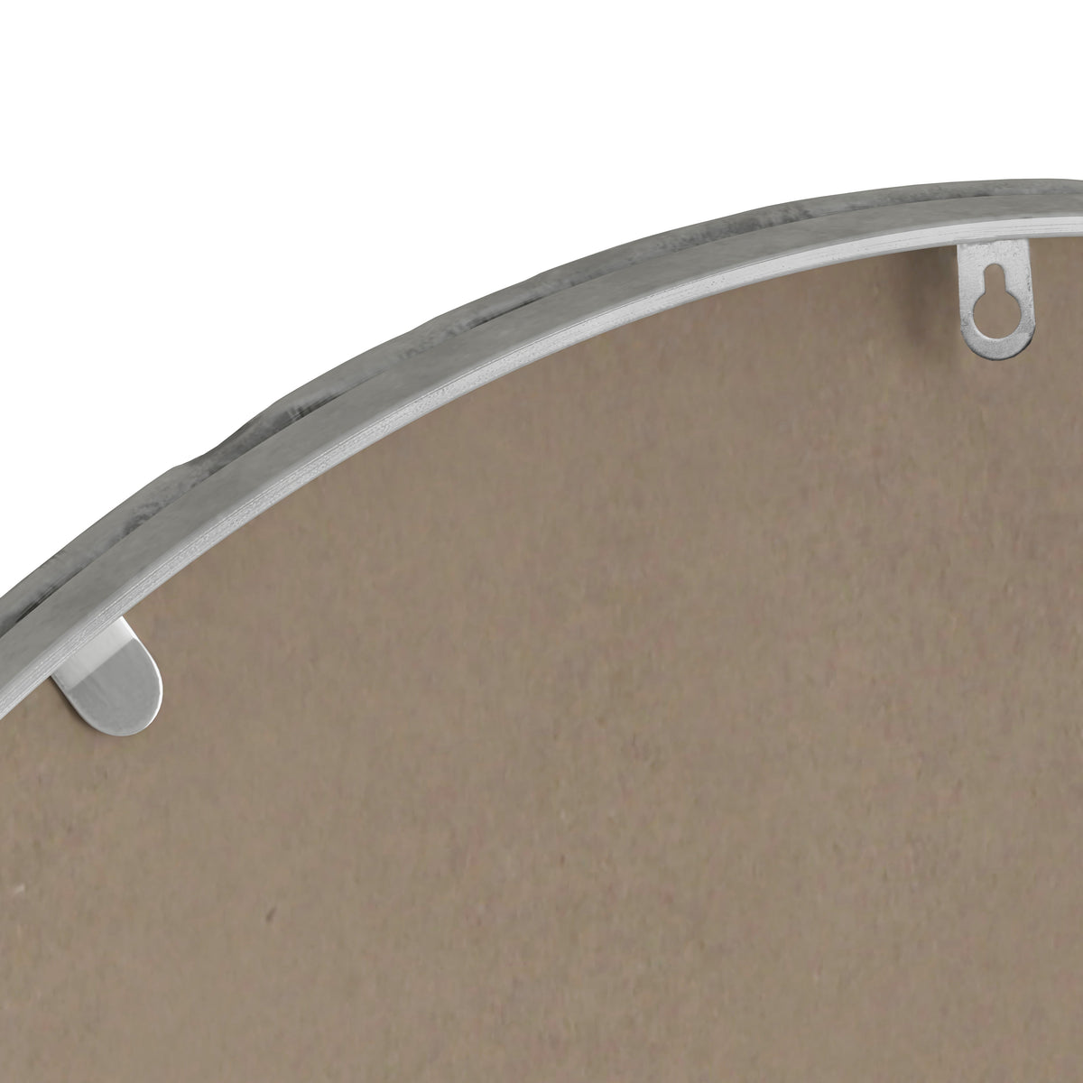 Iron Art Oval Retro Mirror - Antique Effect