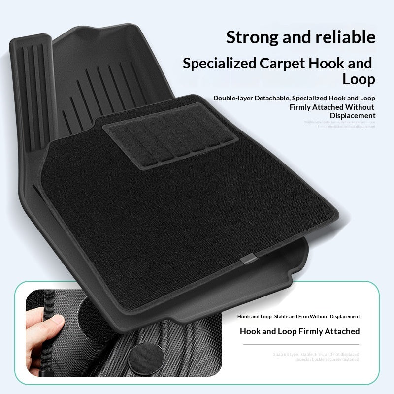 Car Floor TPE Floor Mats Trunk Mats