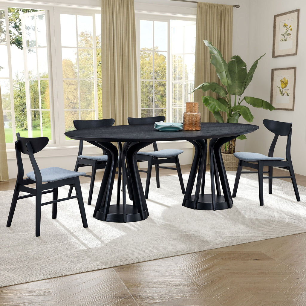 Modern 7-Piece Dining Table Set