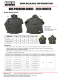 HKS Warm Jacket - XL 51007-AK304 - US Size L