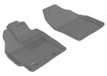 3D MAXpider 2010-2011 Toyota Prius Kagu 1st Row Floormat - Gray L1TY04011501