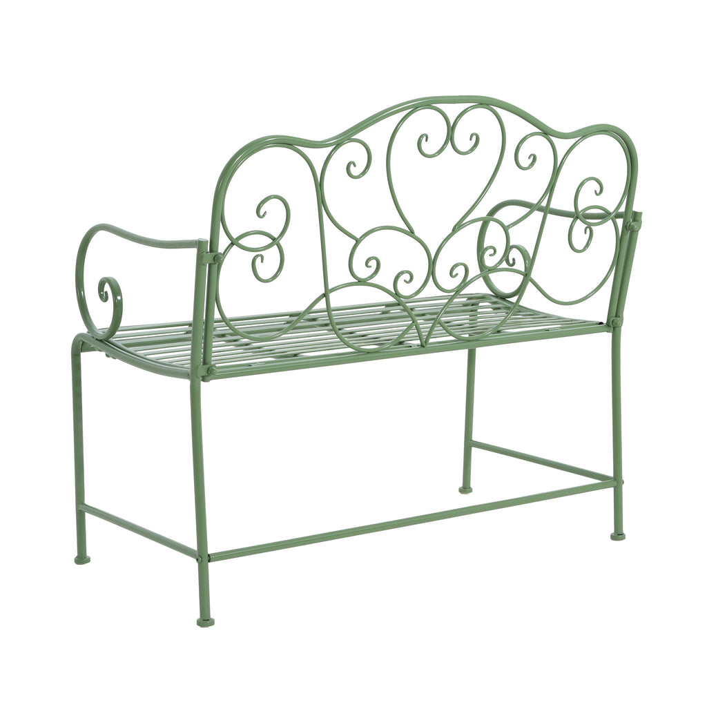Outdoor Garden Bench - Green