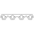 Cometic Gasket Cometic Ford Windsor V8 .043in Copper Exhaust Manifold Gasket Set - 1.750in x 1.270in Oval Port C5154
