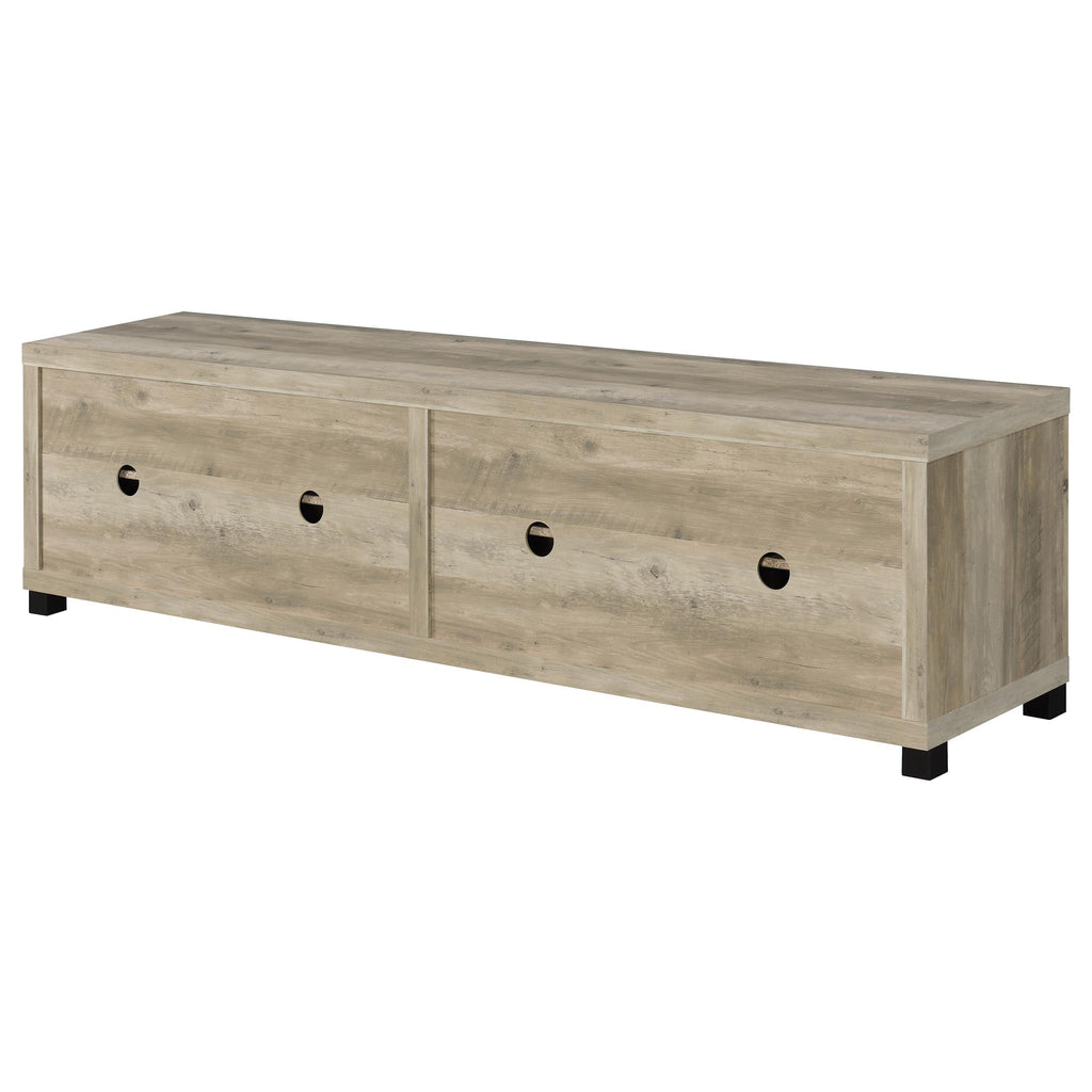 Heron Antique Pine 3-Piece TV Entertainment Center
