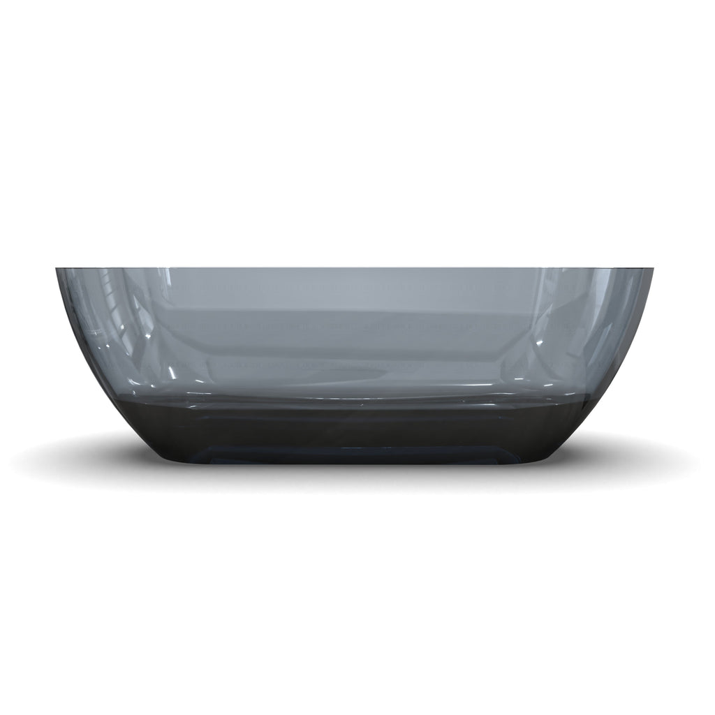 68.9 Inch Translucent Freestanding Bathtub