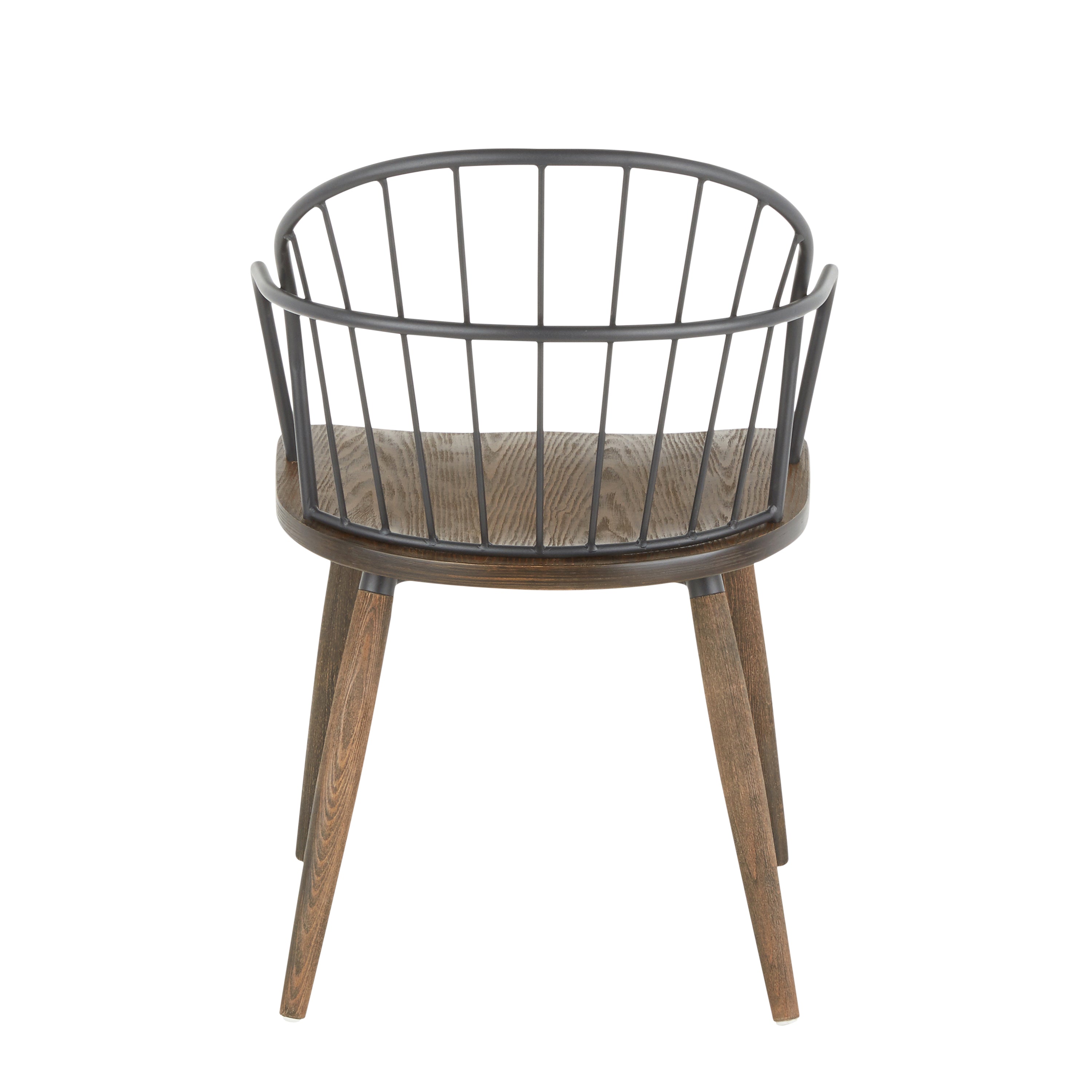 Accent/Dining Chair with Arms in Dark