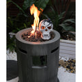 32000 BTU Round Outdoor Gas Fire Pit