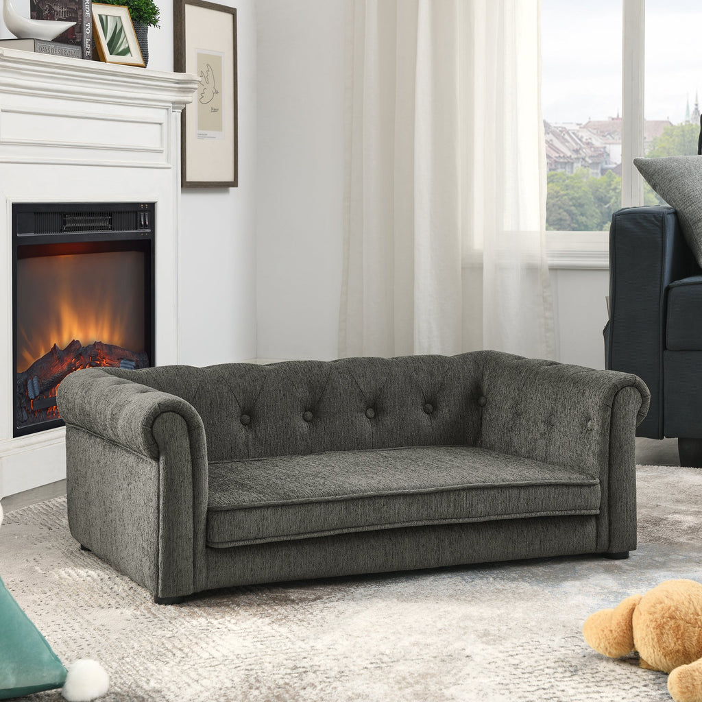 Elegant Rectangle Pet Bed for Small and Medium Dogs