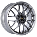 BBS RS-GT 19x8.5 5x112 ET32 PFS Diamond Black Center Diamond-Cut Rim Wheel - PFS/Clip Req RS958DBPK