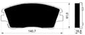 Porterfield Brake Pads for 2018 HYUNDAI ELANTRA 1.6L