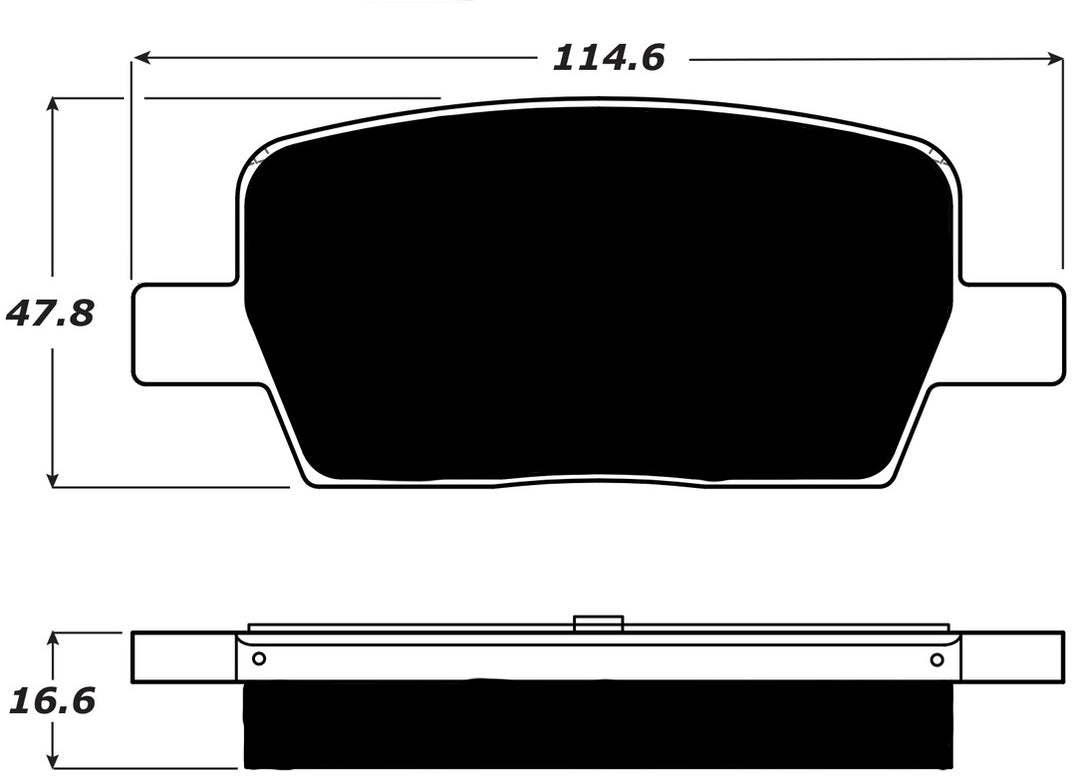 Porterfield Brake Pads for 2018 CHEVROLET CAMARO