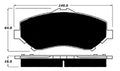 Porterfield Brake Pads for 2011 JEEP WRANGLER