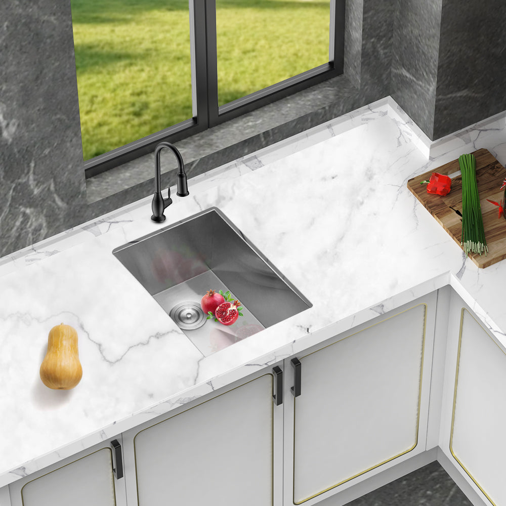 15 Inch Undermount Sink - Stainless Steel Kitchen Sink