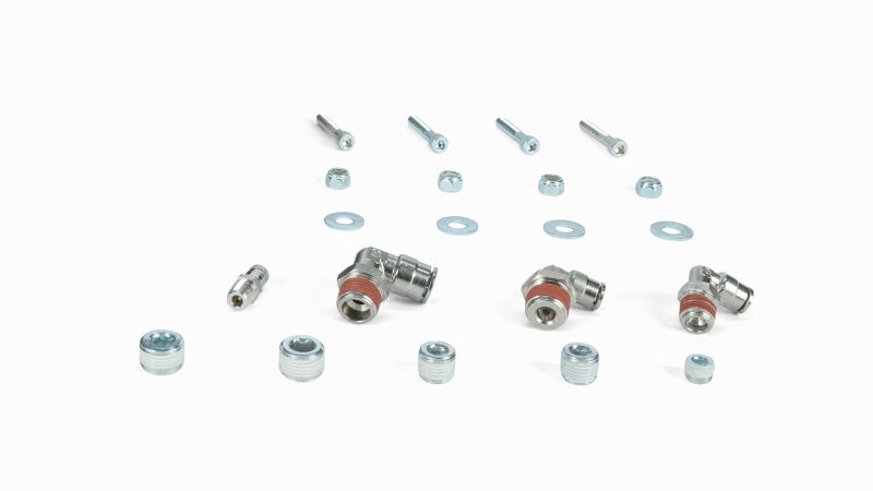 Air Lift 24in FLO Tank w/ Viair 444c Compressor (Incl. Fittings & Tank Mounting Hardware) 27763