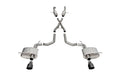 CORSA Performance Corsa 18-22 Dodge Durango SRT 392 Cat-Back 2.75in Dual Rear Exit Sport 4.5in Black PVD Tips 21197BLK