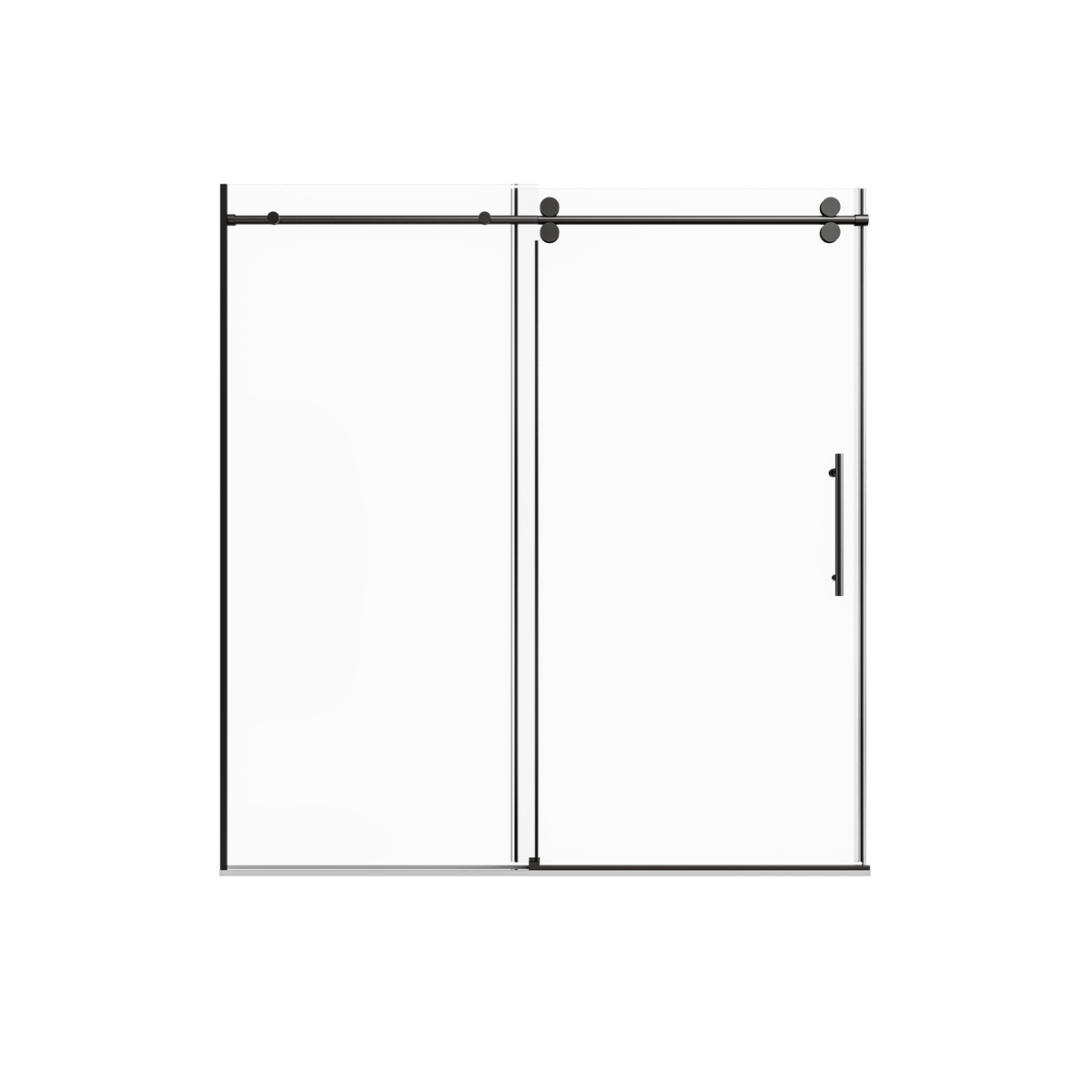 Frameless Single Sliding Shower Door