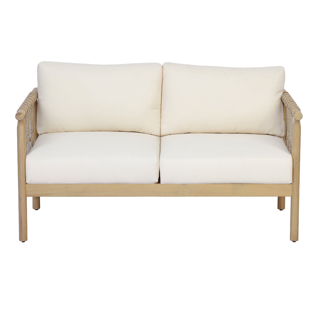 Outdoor Acacia Wood 3-Piece Furniture Set