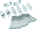 BikeMaster Aluminum Handlebar Risers 7/8in - Silver 151988