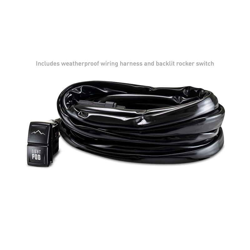 Borne Off-Road Light Pods (Kit of 2) 3x3 Flood BNLT-LP33-2F